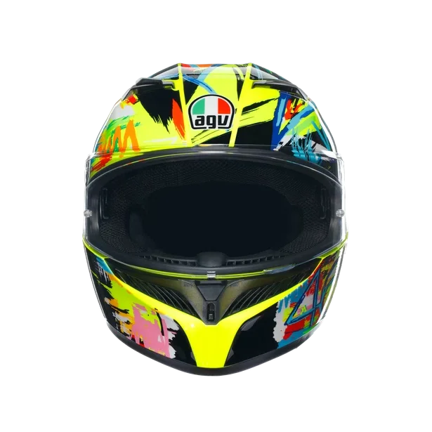 Capacete AGV K3 Rossi Winter Test 2019 - Spinelli Motos Boutique